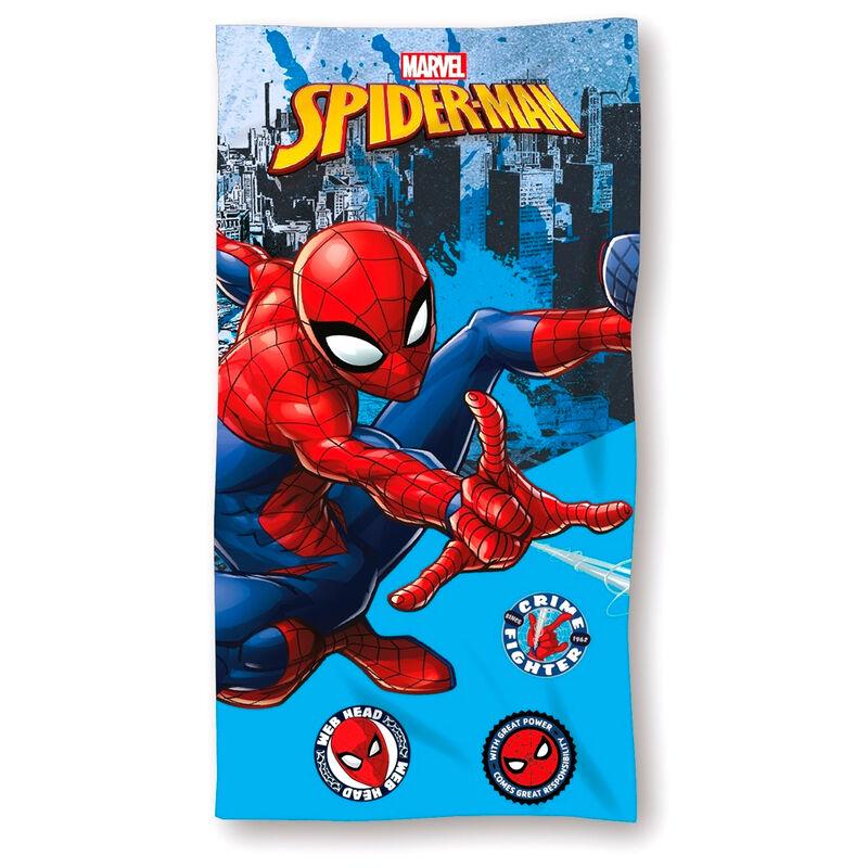 Imagen 1 de Toalla Spiderman Marvel Microfibra