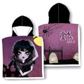 Imagen de Poncho Toalla Niña Gotica Algodon parte de nuestra colección en Espadas y más, sitio oficial.