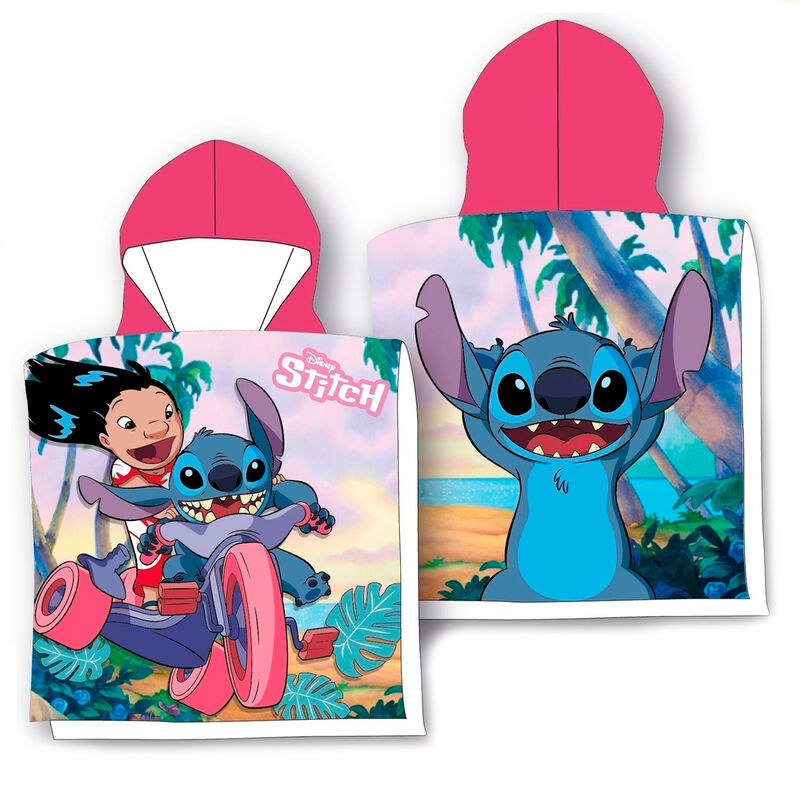 Imagen 1 de Poncho Toalla Lilo & Stitch Disney Algodon