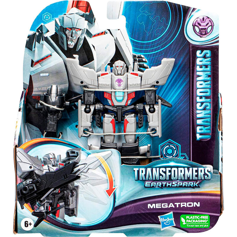 Imagen 1 - Figura Megatron Warrior Earthspark Transformers 12Cm