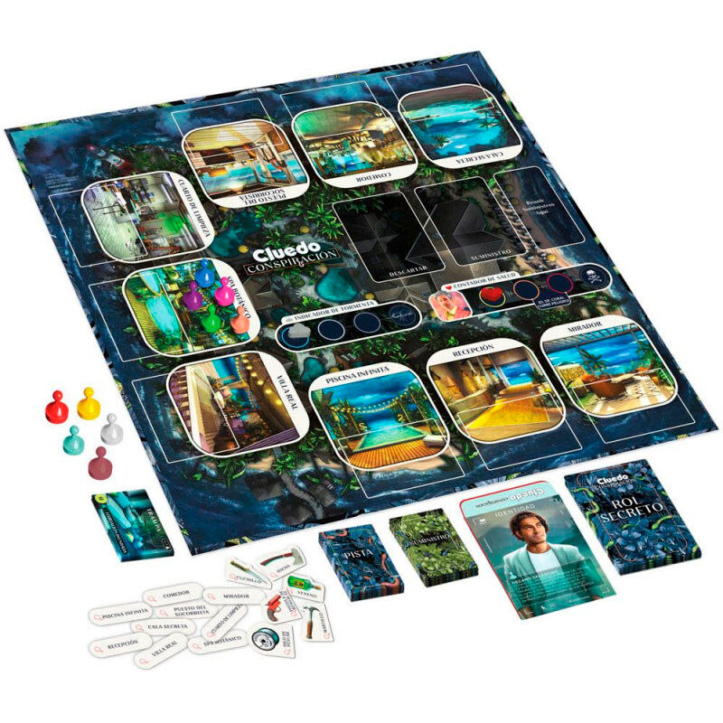 Imagen 2 - Juego Mesa Cluedo Conspiracion Español