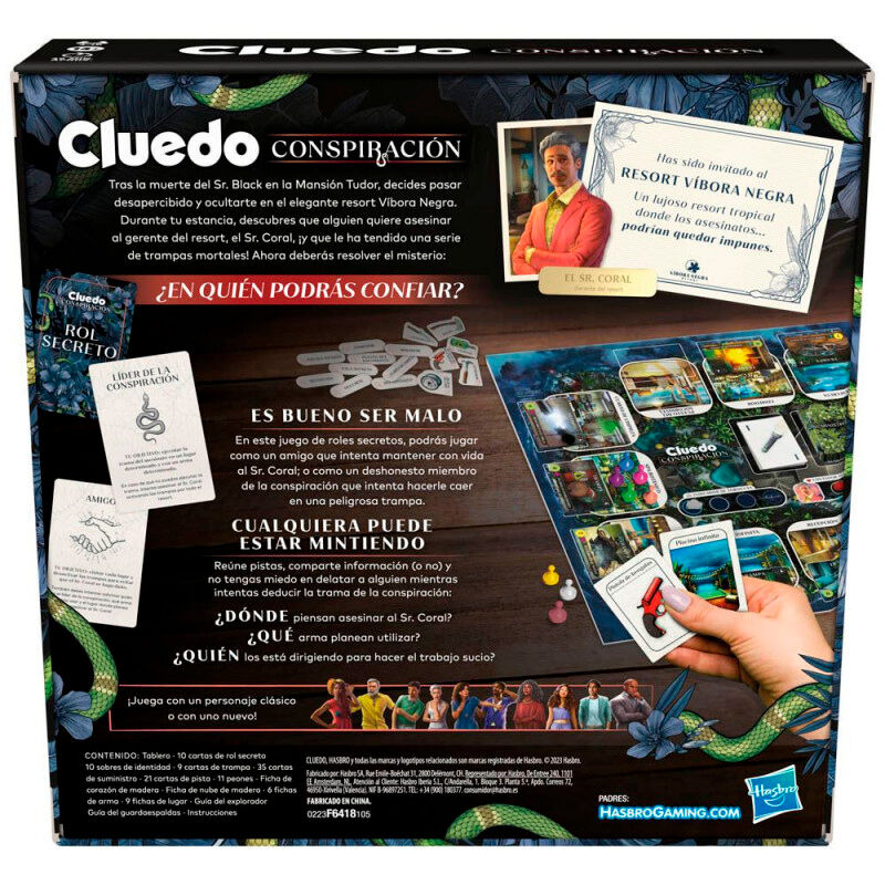 Imagen 3 - Juego Mesa Cluedo Conspiracion Español