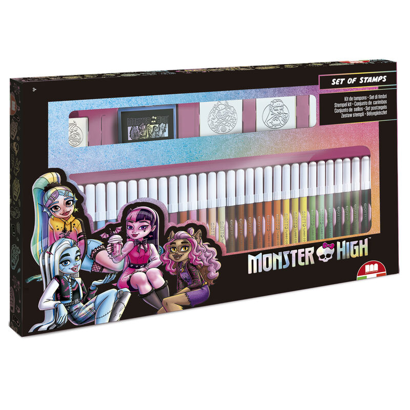 Imagen 1 de Blister Papeleria Monster High 41Pzs