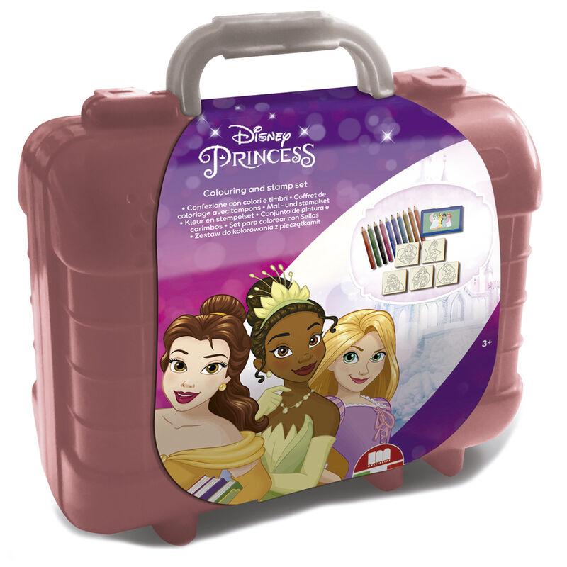 Imagen de Maletin Papeleria Princesas Disney 19Pzs parte de nuestra colección en Espadas y más, sitio oficial.