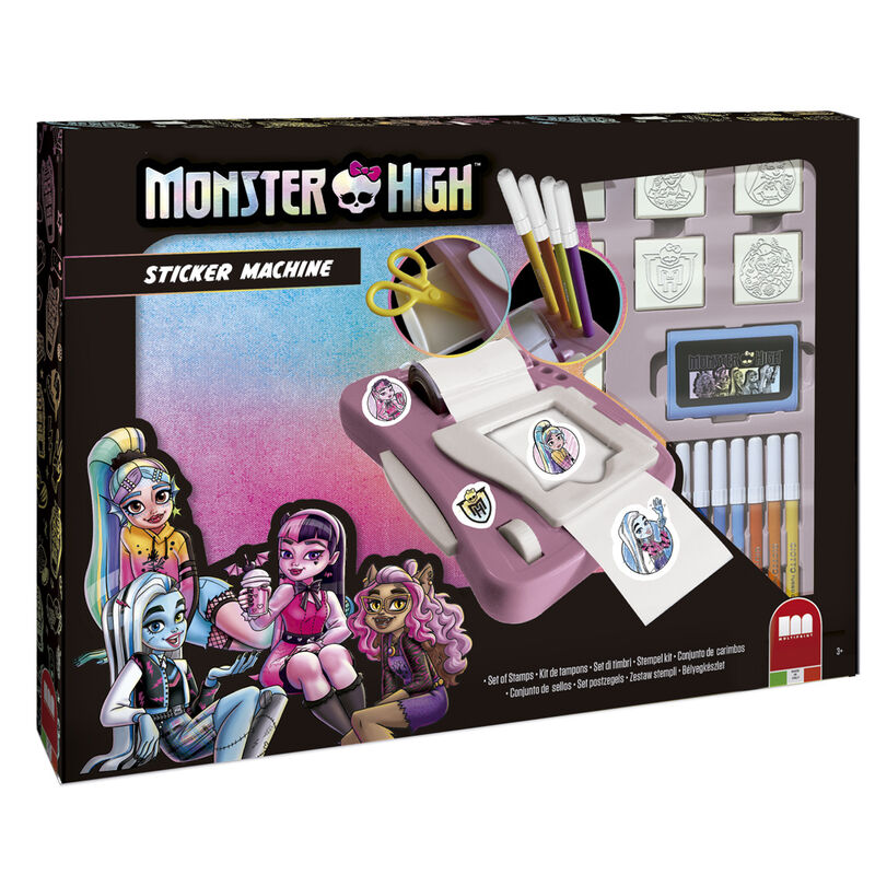 Imagen 1 de Maquina De Pegatinas Monster High