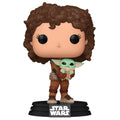 Imagen de Figura Pop Star Wars Mandalorian 9 Peli Motto With Grogu parte de nuestra colección en Espadas y más, sitio oficial.