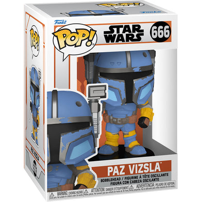 Imagen 2 de Figura Pop Star Wars Mandalorian 9 Paz Vizsla