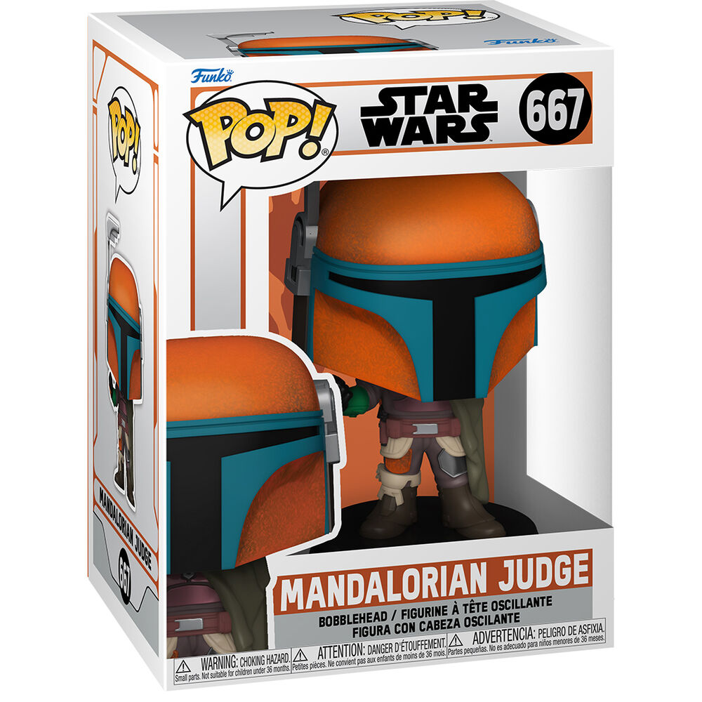 Imagen 2 de Figura Pop Star Wars Mandalorian 9 Mandalorian Judge