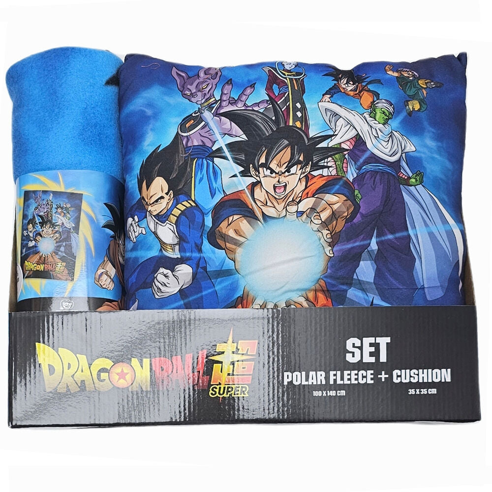 Imagen 1 - Set Manta Polar + Cojin Dragon Ball Super