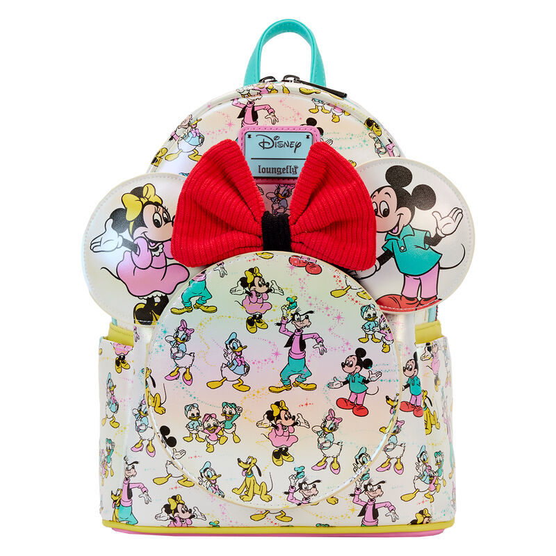 Imagen 1 de Mochila + Diadema Orejas Mickey & Friends Classic Disney 100 Loungefly 26Cm