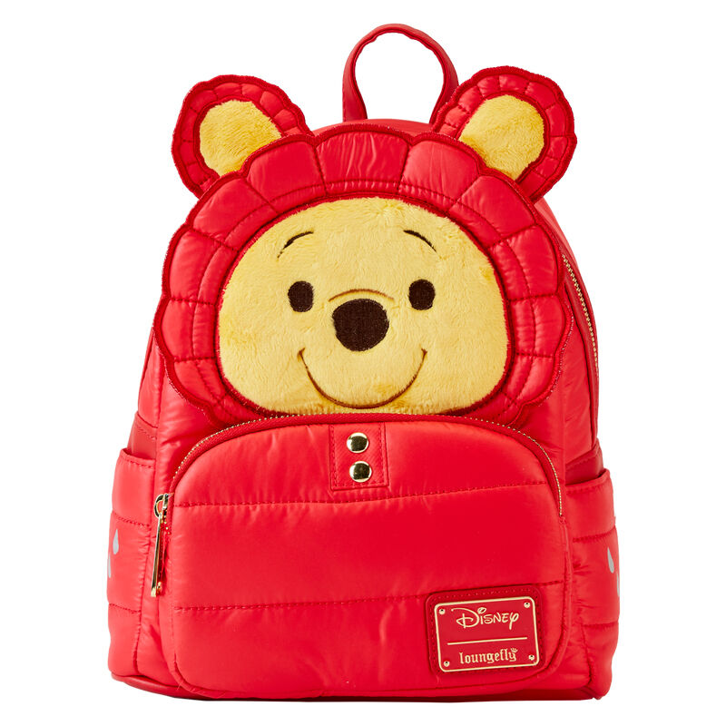 Imagen 1 de Mochila Rainy Day Puffer Jacket Winnie The Pooh Disney Loungefly 26Cm