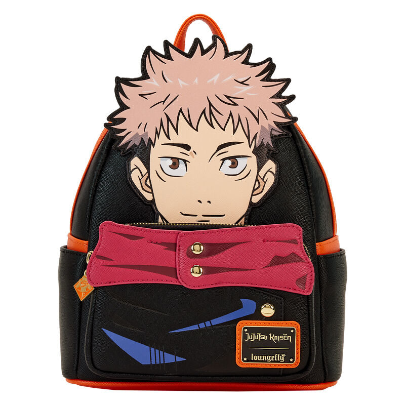 Imagen 1 de Mochila Yuji Itadori Jujutsu Kaisen Loungefly 26Cm