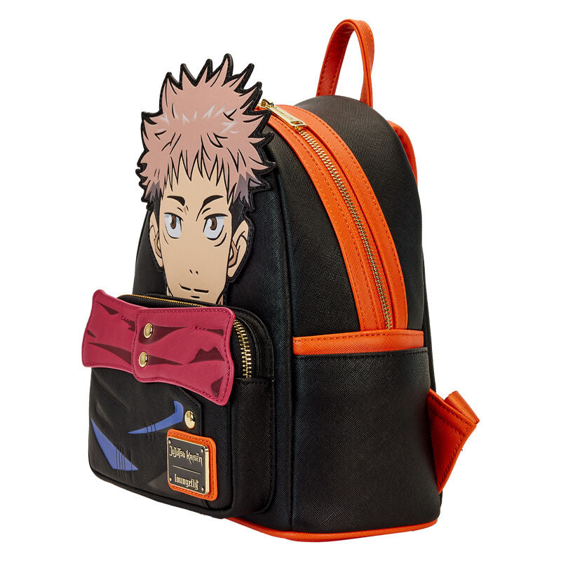 Imagen 2 de Mochila Yuji Itadori Jujutsu Kaisen Loungefly 26Cm