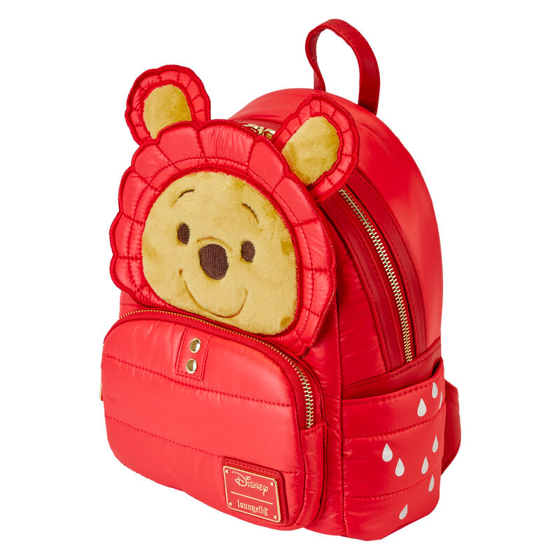 Imagen 3 de Mochila Rainy Day Puffer Jacket Winnie The Pooh Disney Loungefly 26Cm