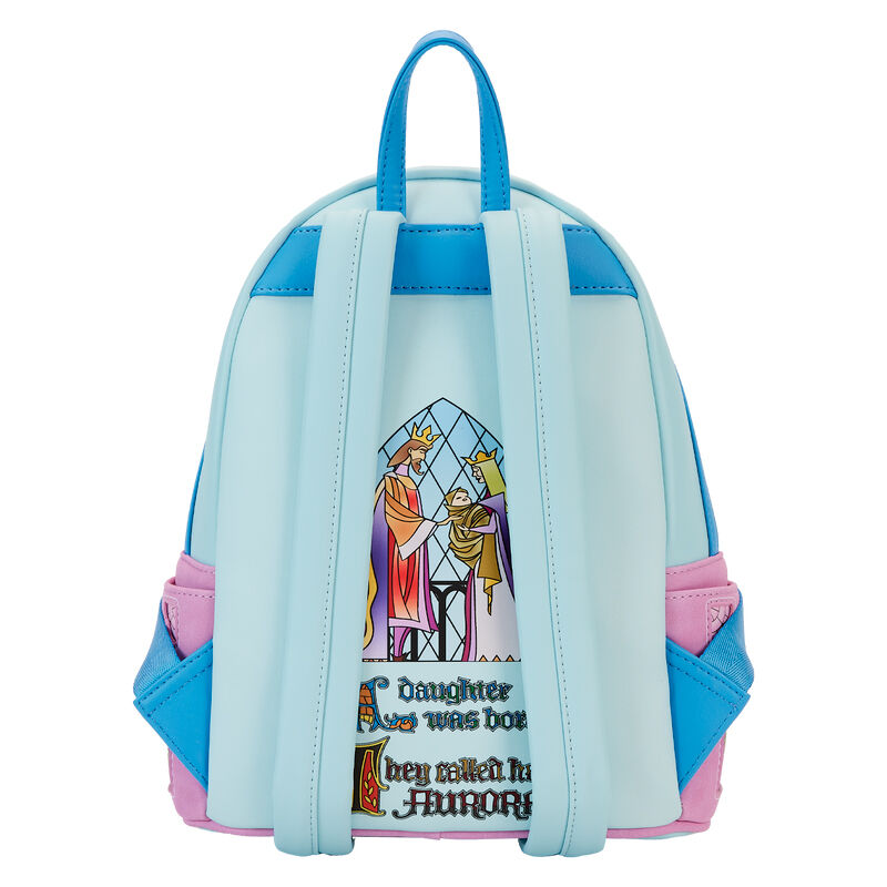 Imagen 4 - Mochila Hadas Madrinas Castillo La Bella Durmiente Disney Loungefly 26Cm