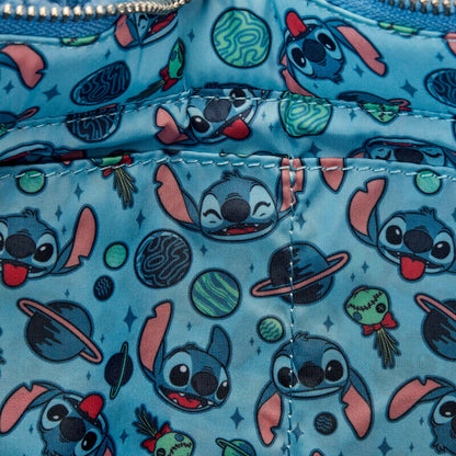 Imagen 5 de Bolso + Monedero Peluche Stitch Disney Loungefly