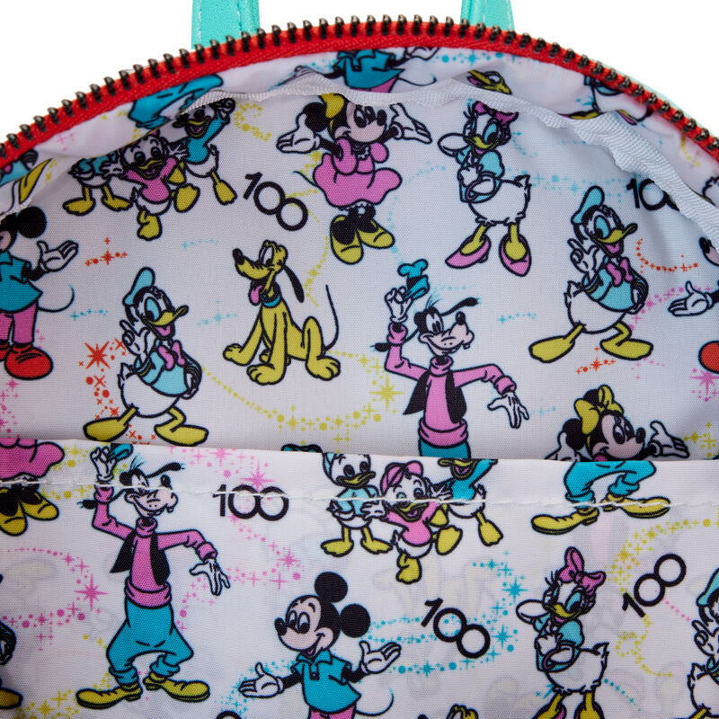 Imagen 6 de Mochila + Diadema Orejas Mickey &#38; Friends Classic Disney 100 Loungefly 26Cm