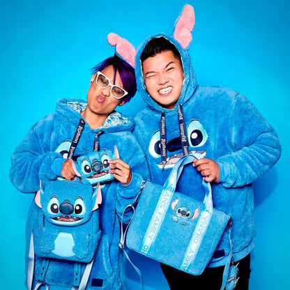 Imagen 7 de Bolso + Monedero Peluche Stitch Disney Loungefly