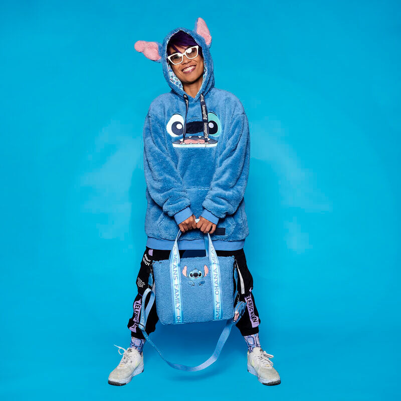 Imagen 8 de Bolso + Monedero Peluche Stitch Disney Loungefly