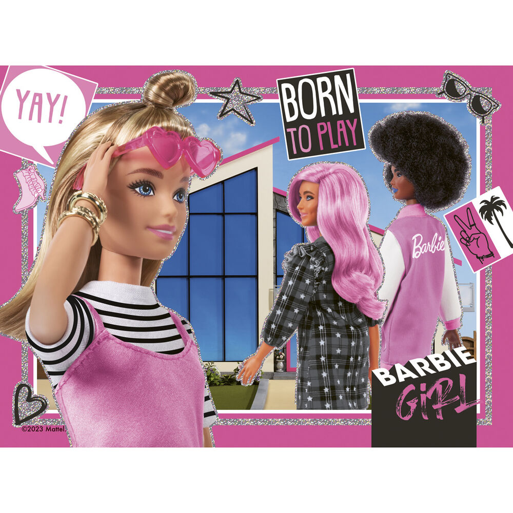 Imagen 2 de Puzzle Barbie 12-16-20-24Pzs