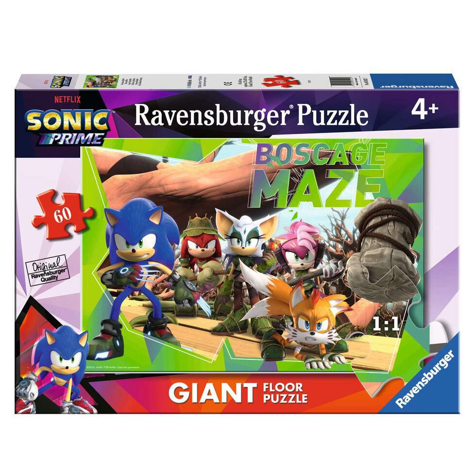 Imagen 1 de Puzzle Giant Sonic Prime 60Pzs