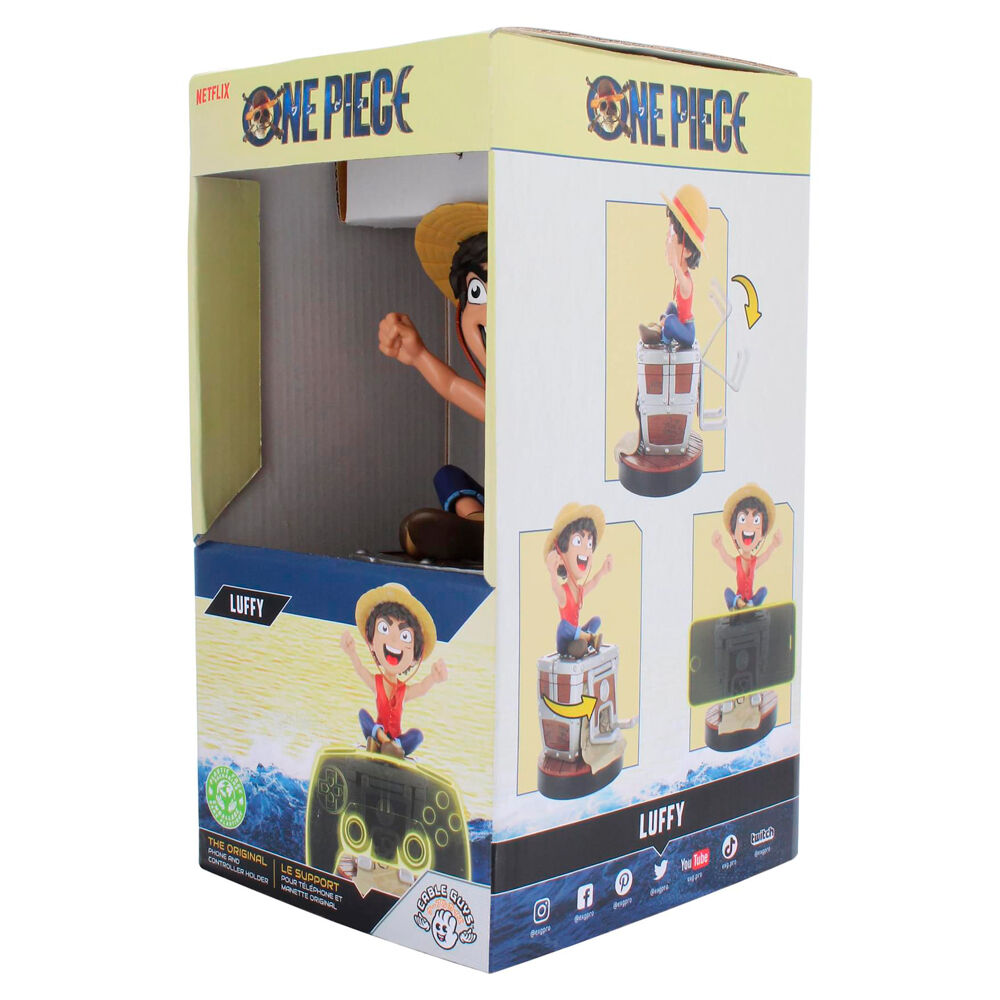 Imagen 7 - Cable Guy Soporte Sujecion Luffy One Piece 20Cm