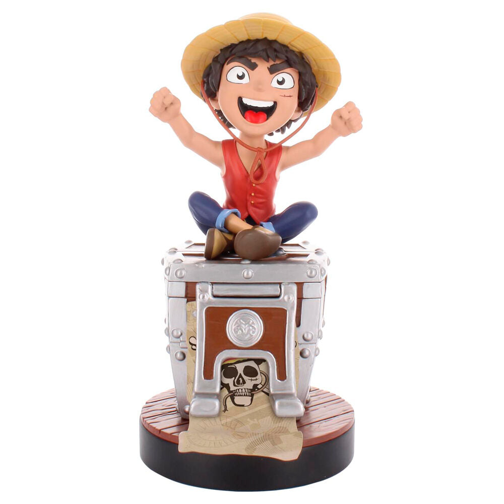 Imagen 1 - Cable Guy Soporte Sujecion Luffy One Piece 20Cm