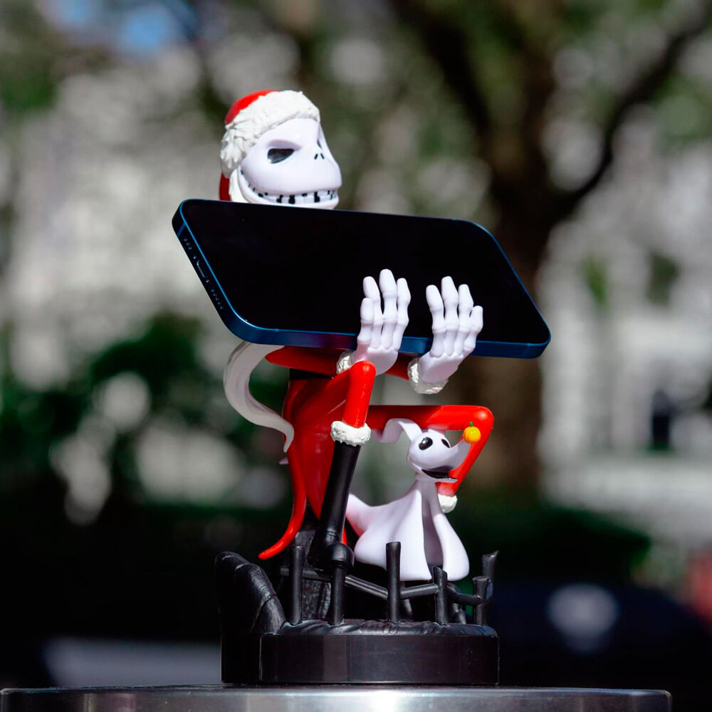 Imagen de Cable Guy Soporte Sujecion Santa Jack Pesadilla Antes De Navidad Disney 20Cm parte de nuestra colección en Espadas y más, sitio oficial.