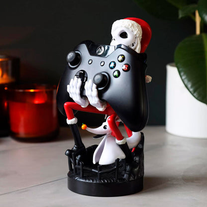 Imagen de Cable Guy Soporte Sujecion Santa Jack Pesadilla Antes De Navidad Disney 20Cm parte de nuestra colección en Espadas y más, sitio oficial.