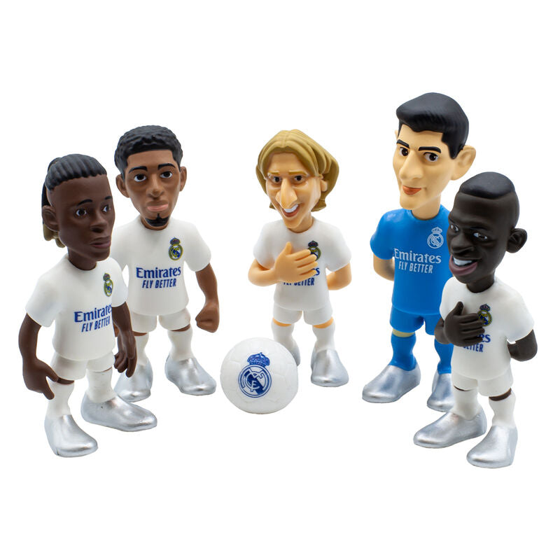 Imagen 2 de Blister 5 Figuras Minix Real Madrid 7Cm