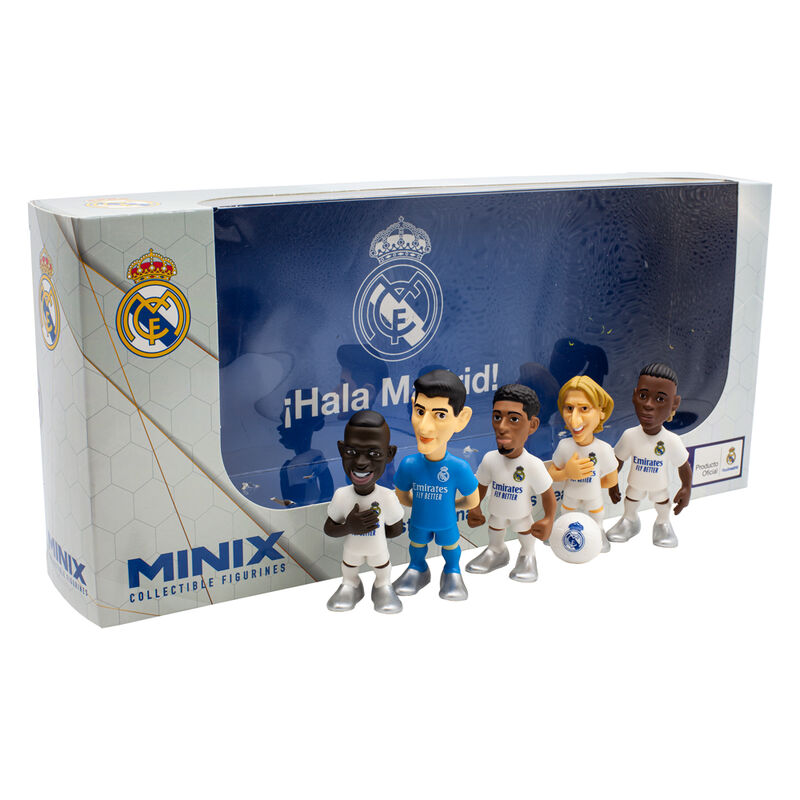Imagen 3 de Blister 5 Figuras Minix Real Madrid 7Cm