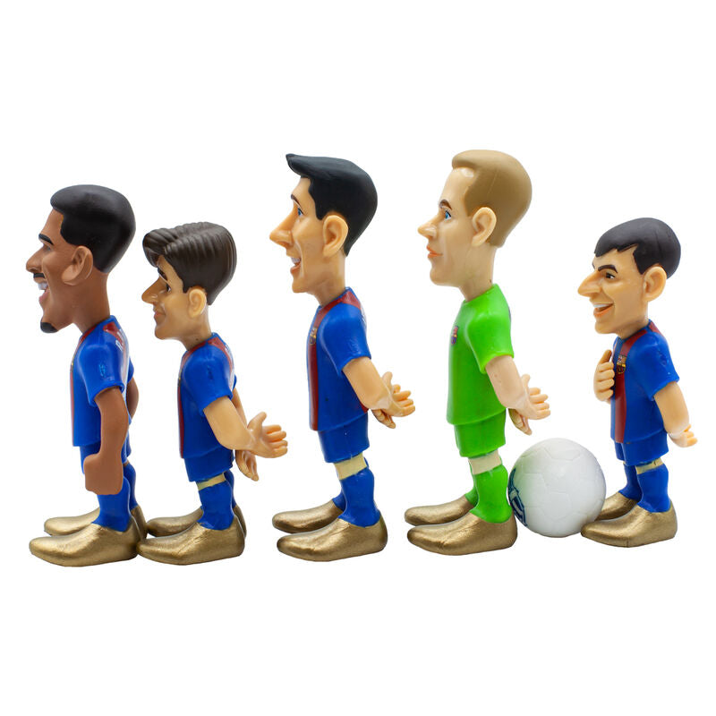 Imagen 3 de Blister 5 Figuras Minix Fc Barcelona 7Cm