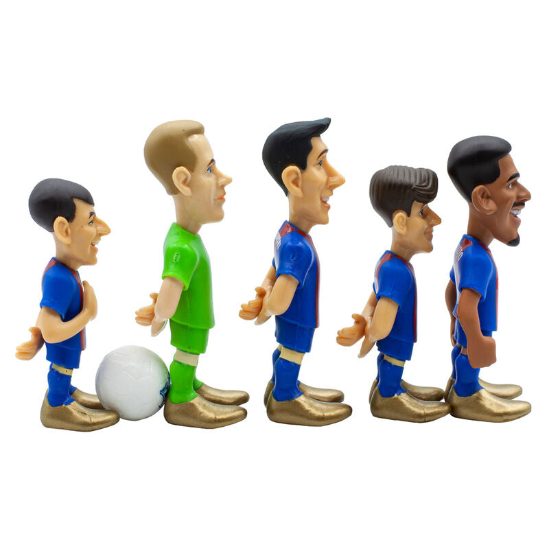 Imagen 7 de Blister 5 Figuras Minix Fc Barcelona 7Cm