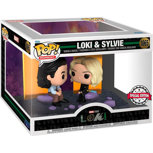 Imagen 1 de Figura Pop Moment Marvel Loki - Loki And Sylvie Exclusive