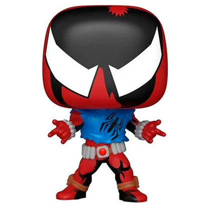 Imagen de Figura Pop Spiderman Scarlet Spider Exclusive parte de nuestra colección en Espadas y más, sitio oficial.