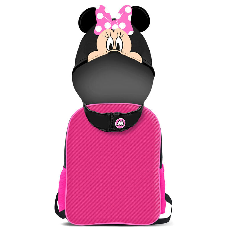 Imagen 3 de Mochila Capucha Minnie Disney 31Cm