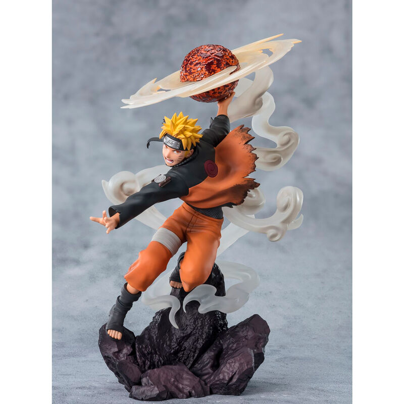 Imagen de Figura Figuarts Zero Naruto Uzumaki Sage Lava Release Rasenshuriken Naruto Shippuden 24Cm parte de nuestra colección en Espadas y más, sitio oficial.