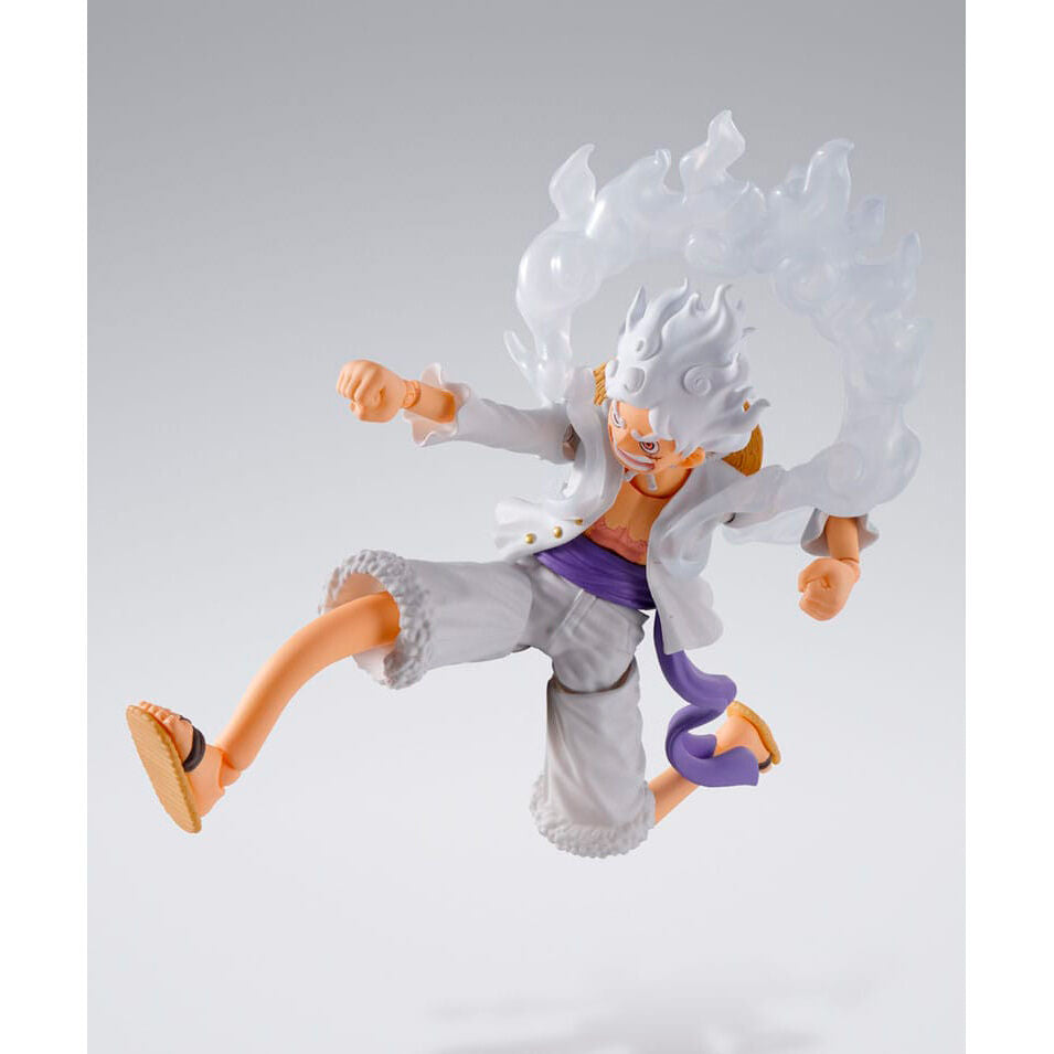 Imagen 4 - Figura S.h. Figuarts Monkey D Luffy Gear 5 One Piece 15,5Cm