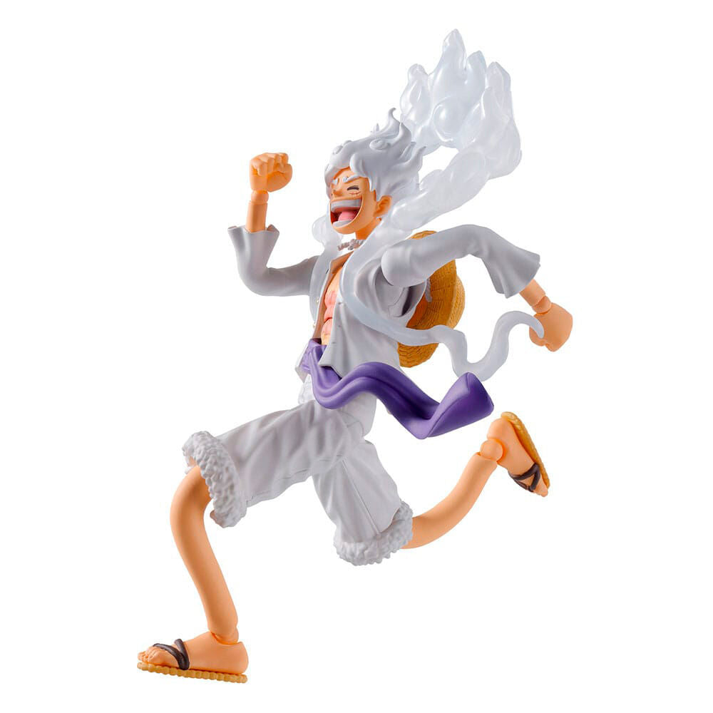 Imagen 5 - Figura S.h. Figuarts Monkey D Luffy Gear 5 One Piece 15,5Cm