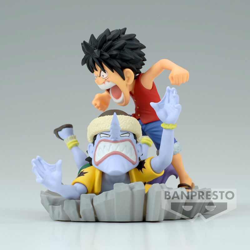 Imagen 4 de Figura Luffy Vs Arlong Wcf Log Stories One Piece 7Cm