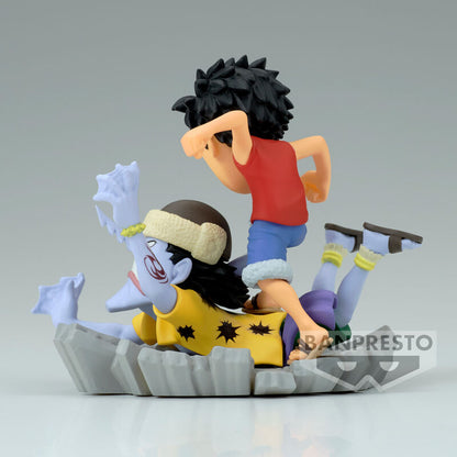 Imagen 5 de Figura Luffy Vs Arlong Wcf Log Stories One Piece 7Cm