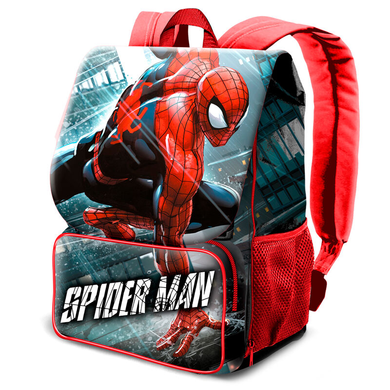 Imagen 1 de Mochila Solapa Rain Spiderman Marvel 45Cm