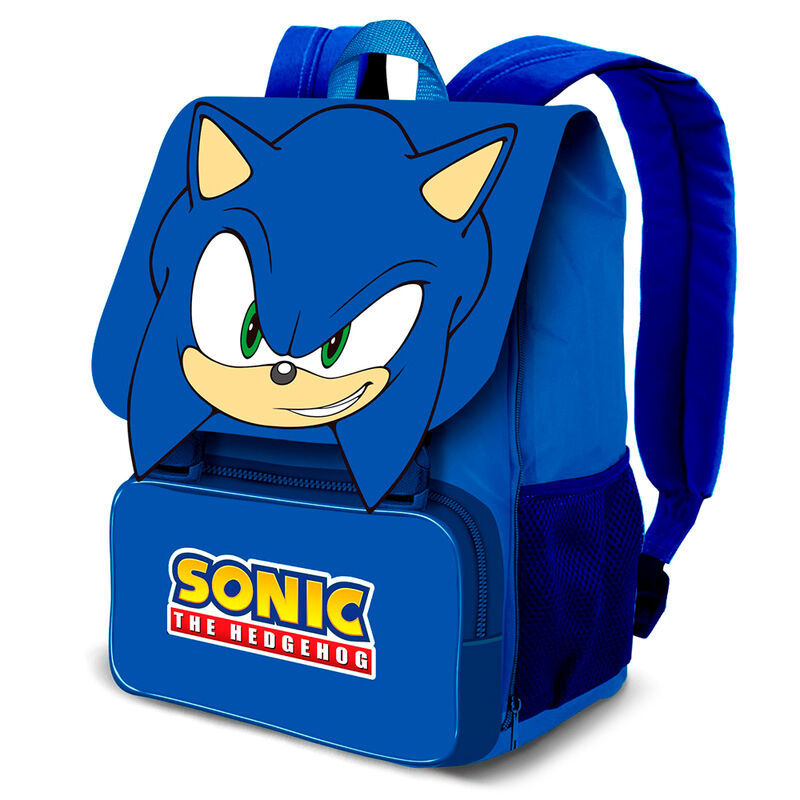 Imagen 1 - Mochila Solapa Sonic The Hedgehog 45Cm