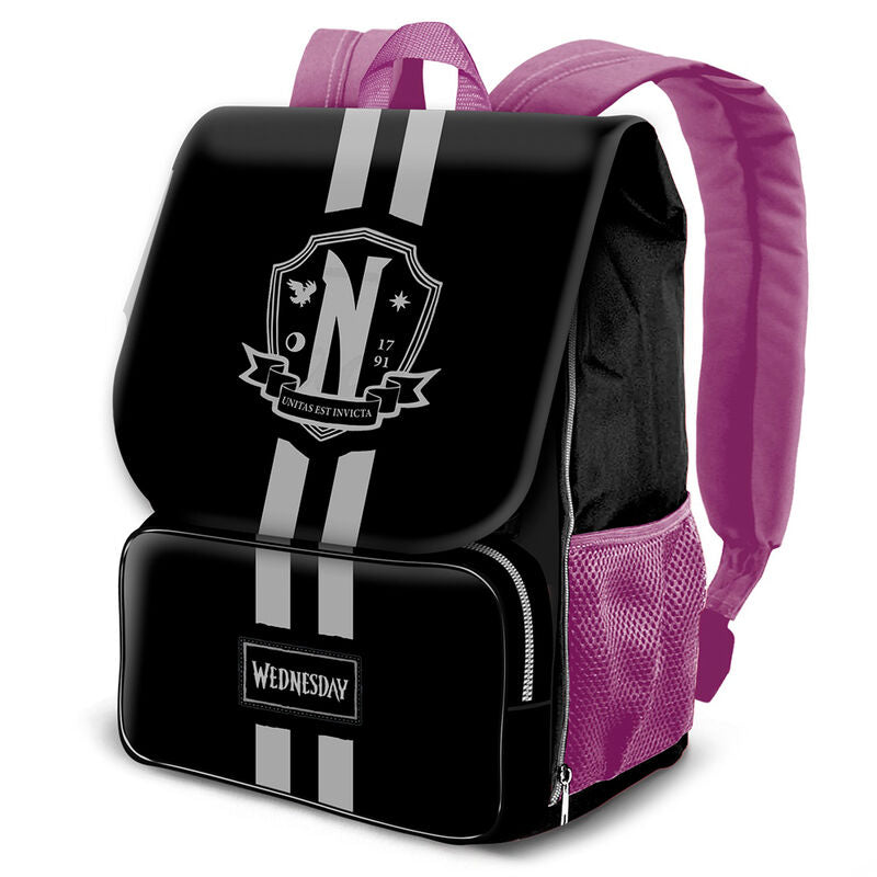 Imagen 1 de Mochila Solapa School Miercoles 45Cm