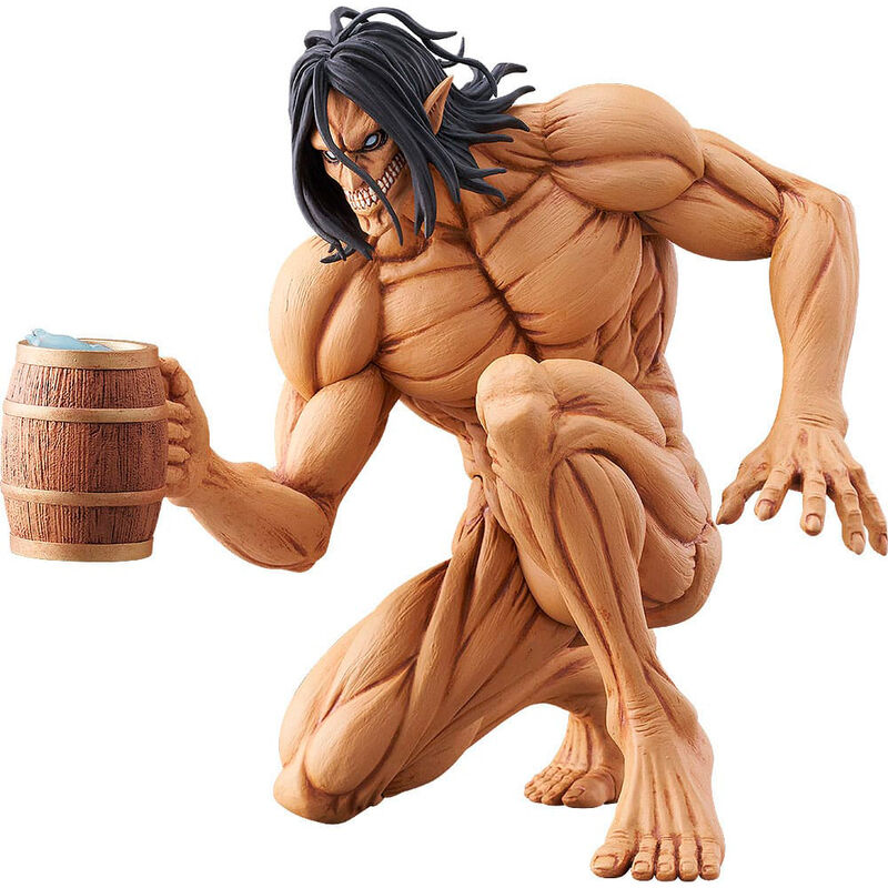 Imagen 1 - Figura Pop Up Parade Eren Yeager Worldwide After Party Attack On Titan 15Cm