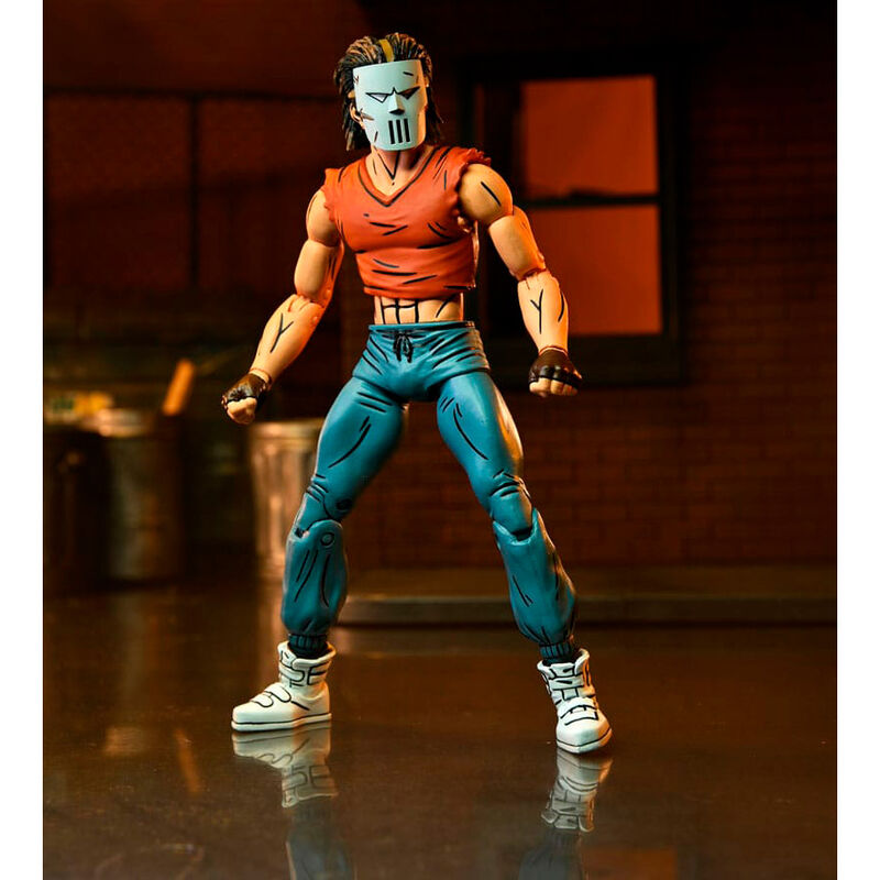 Imagen 4 - Figura Casey Jones In Red Shirt Las Tortugas Ninja 18Cm