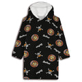 Imagen 1 - Bata Sudadera Oversize One Piece Coral Infantil