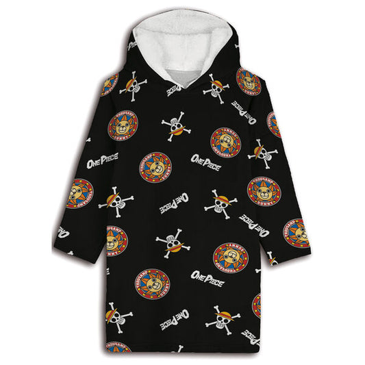 Imagen 1 - Bata Sudadera Oversize One Piece Coral Infantil