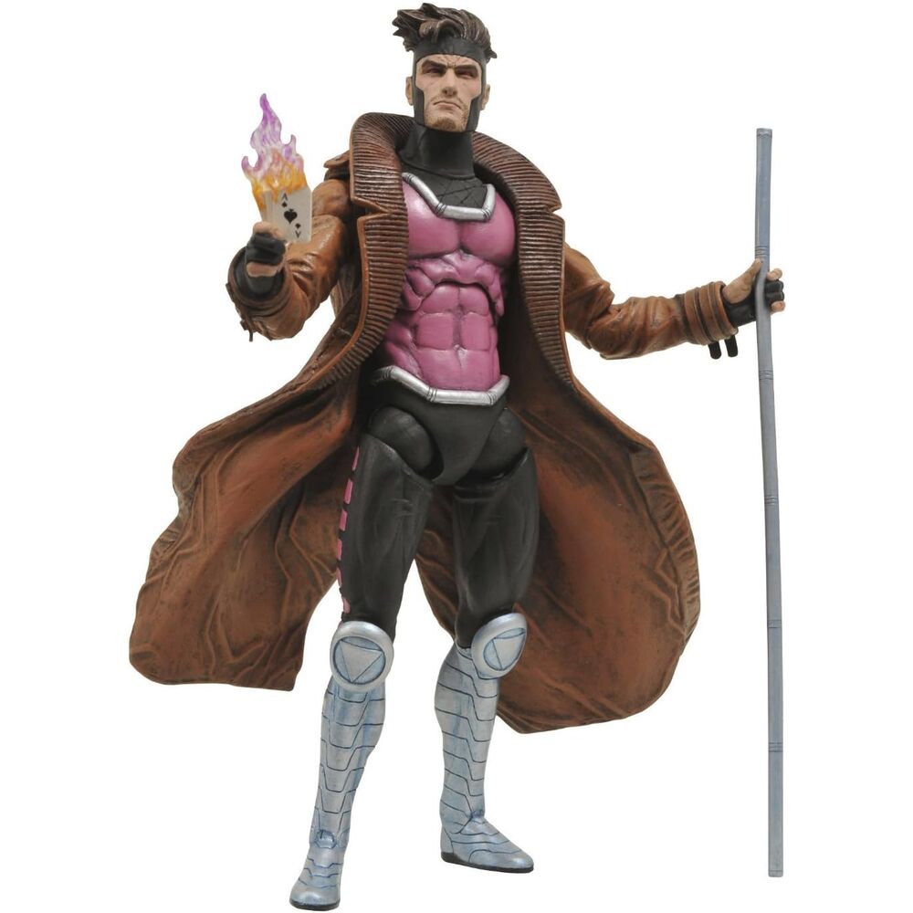 Imagen 2 - Figura Articulada Gambito X-men Marvel 18Cm