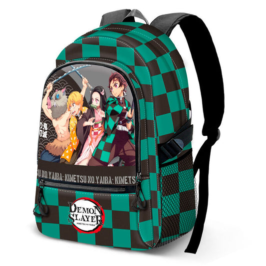 Imagen 1 de Mochila Akushon Demon Slayer Kimetsu No Yaiba 44Cm Adaptable 2